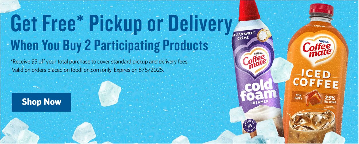 Catalogue Food Lion from 07/30/2025