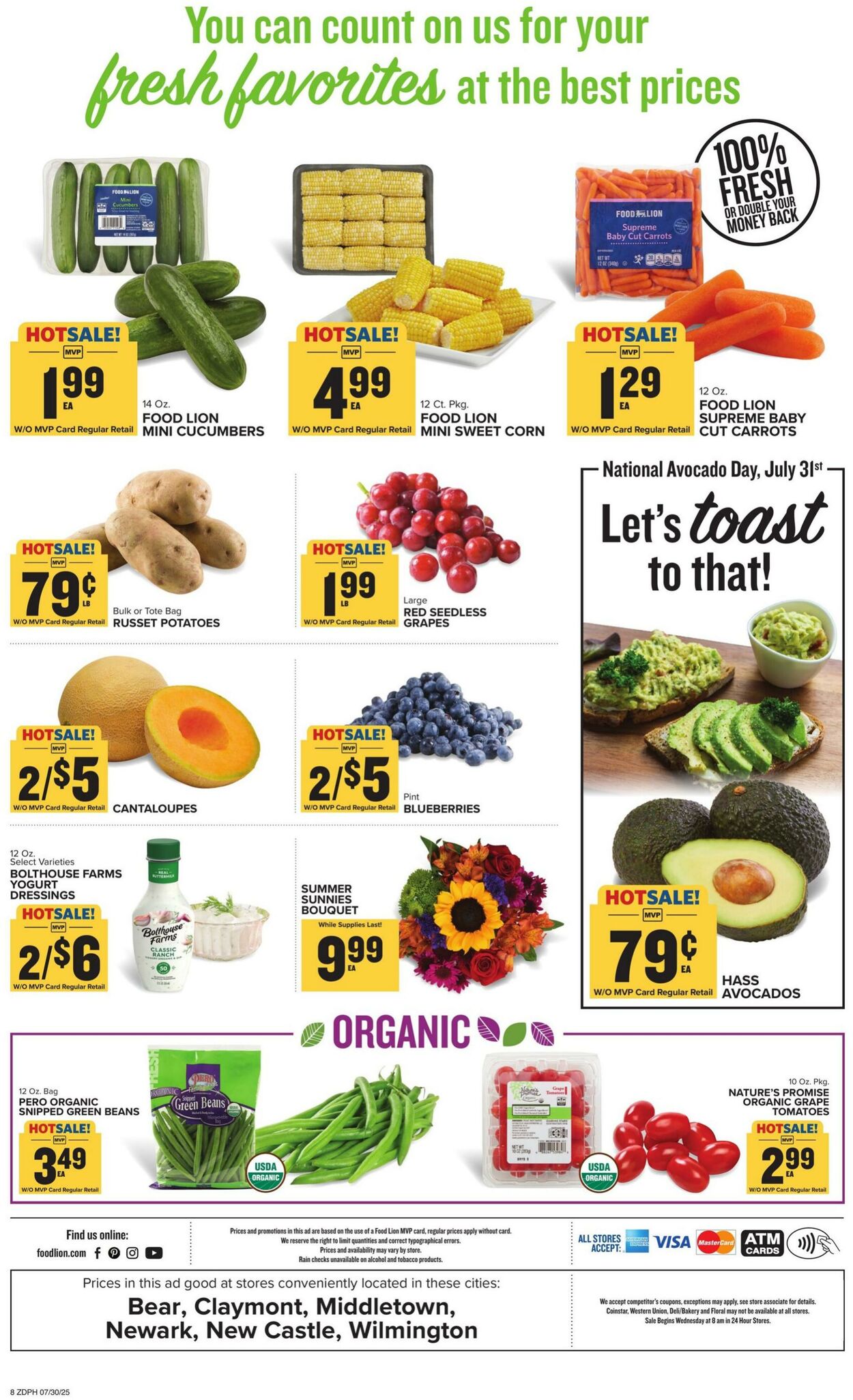 Catalogue Food Lion from 07/30/2025