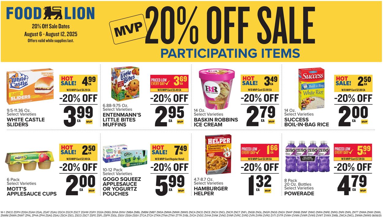 Catalogue Food Lion from 08/06/2025