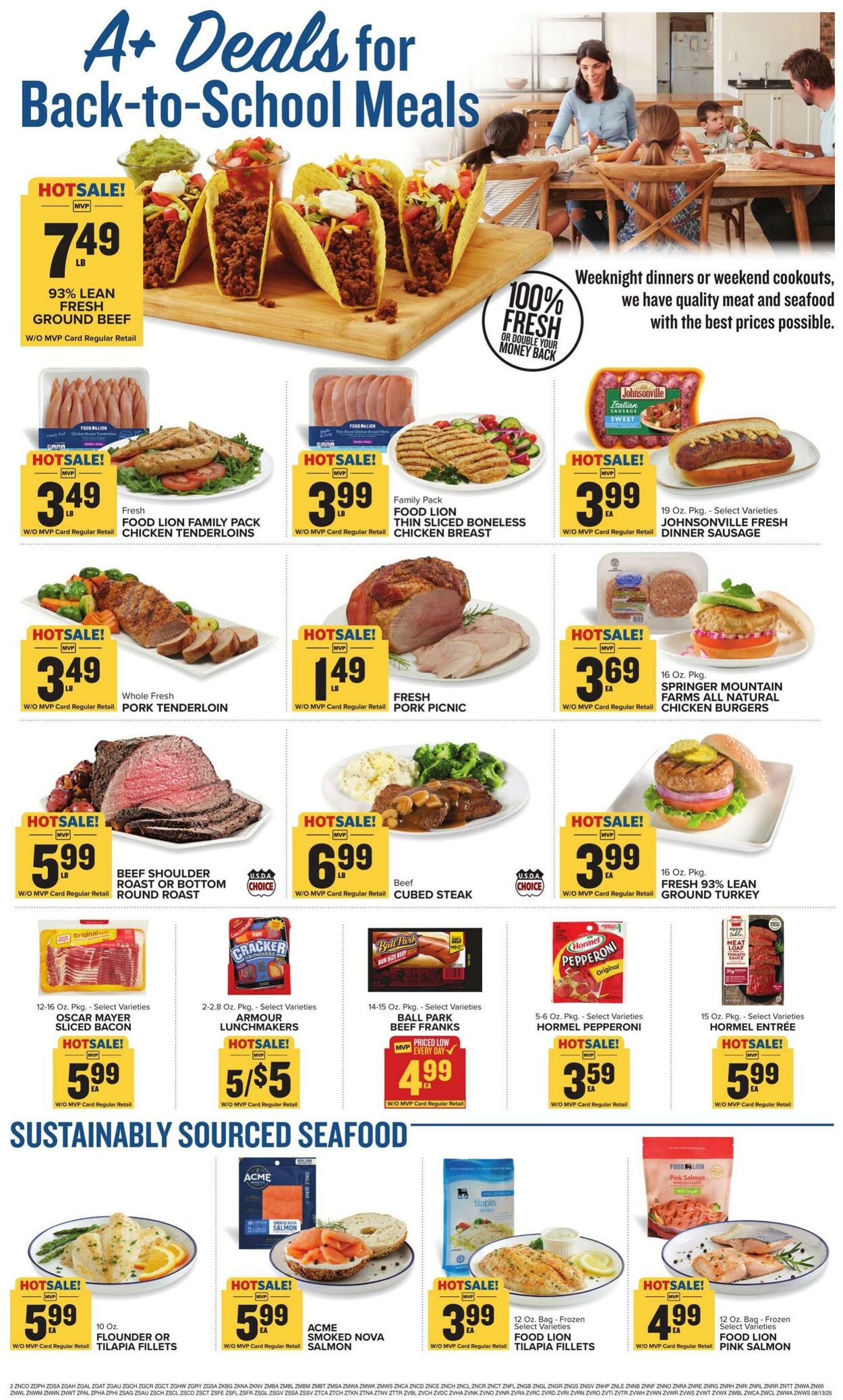 Catalogue Food Lion from 08/13/2025