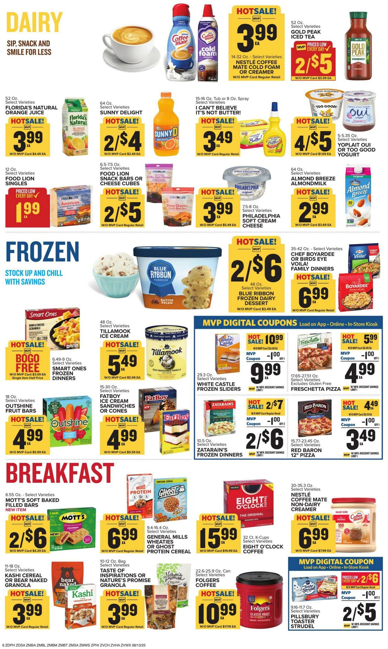 Catalogue Food Lion from 08/13/2025