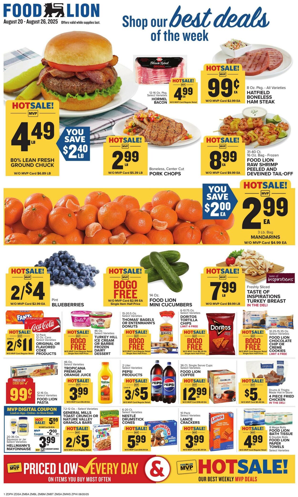 Catalogue Food Lion from 08/20/2025