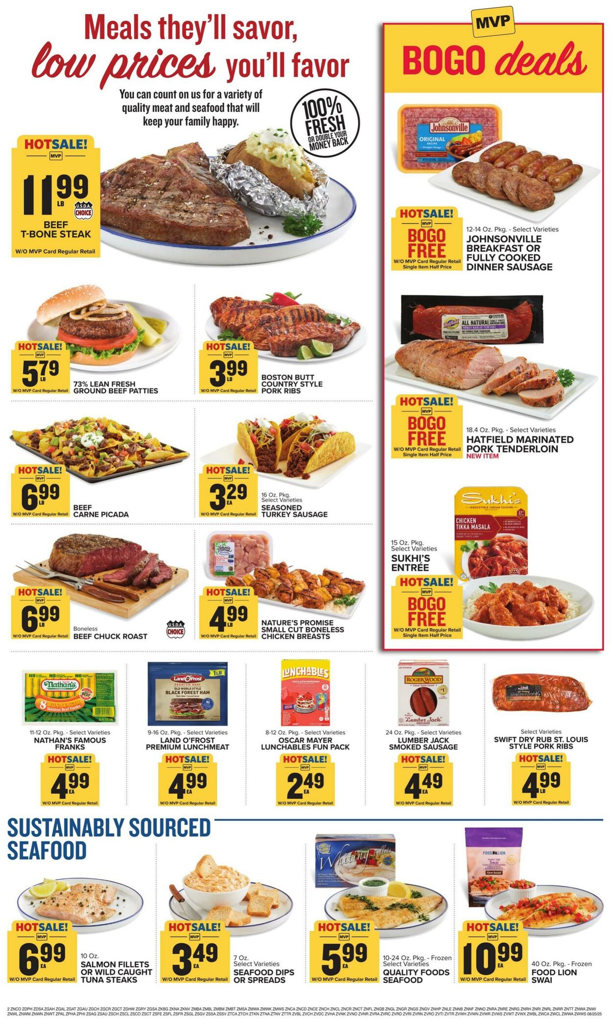 Catalogue Food Lion from 08/20/2025