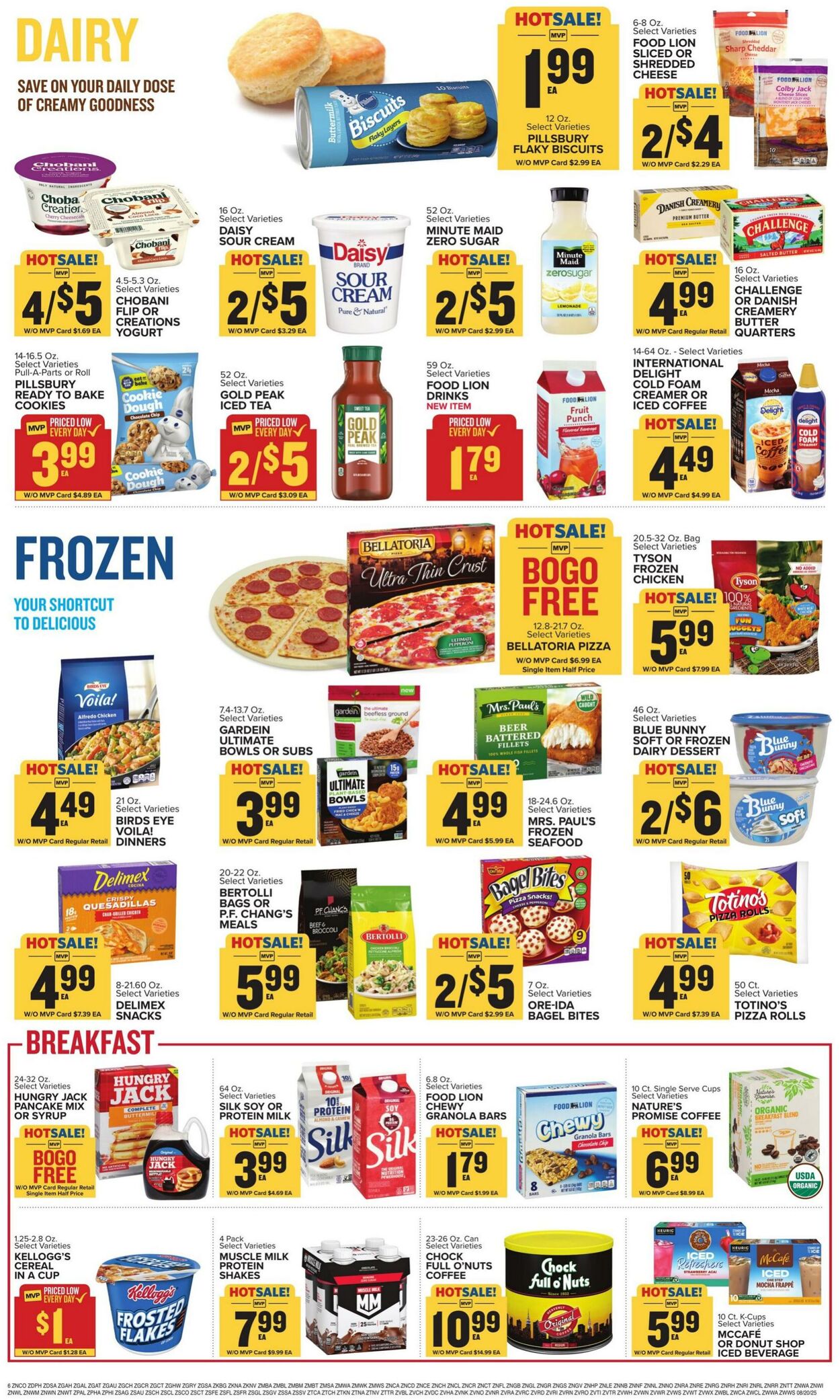 Catalogue Food Lion from 08/20/2025