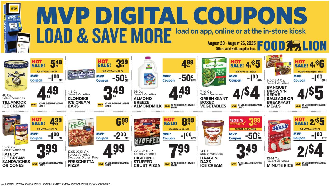 Catalogue Food Lion from 08/20/2025