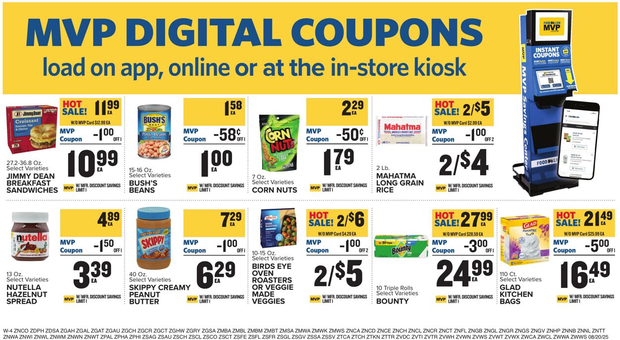 Catalogue Food Lion from 08/20/2025