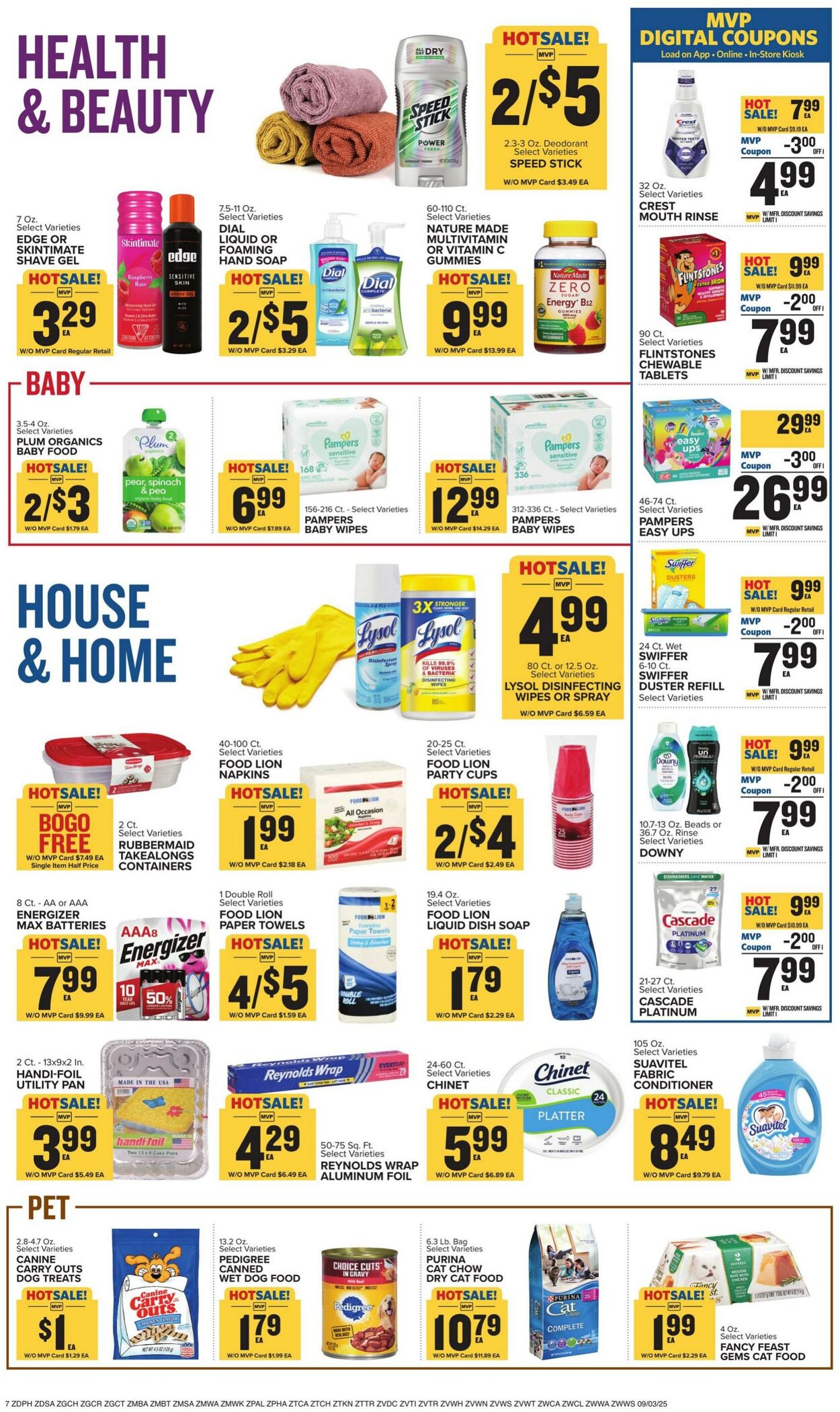 Catalogue Food Lion from 09/03/2025