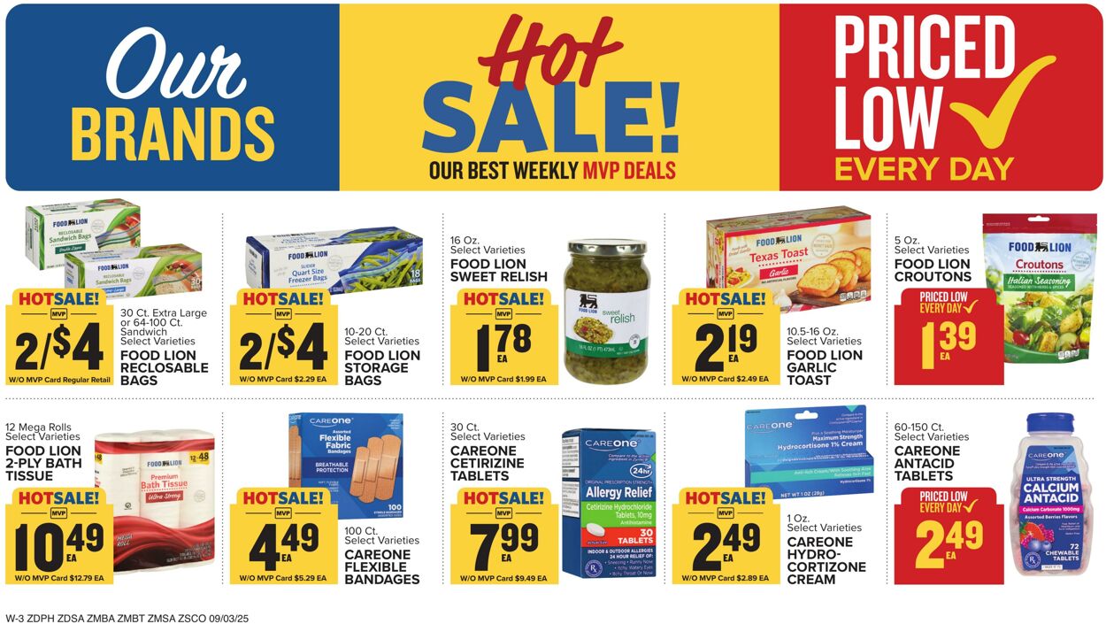 Catalogue Food Lion from 09/03/2025