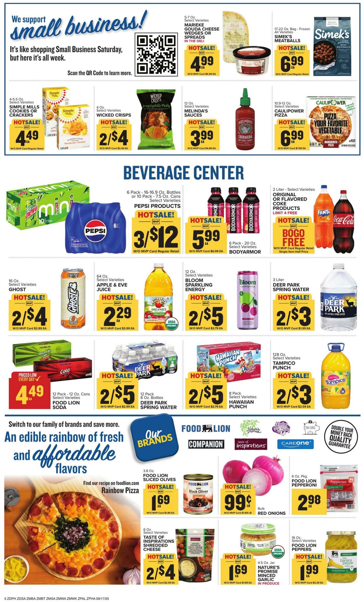 Catalogue Food Lion from 09/17/2025