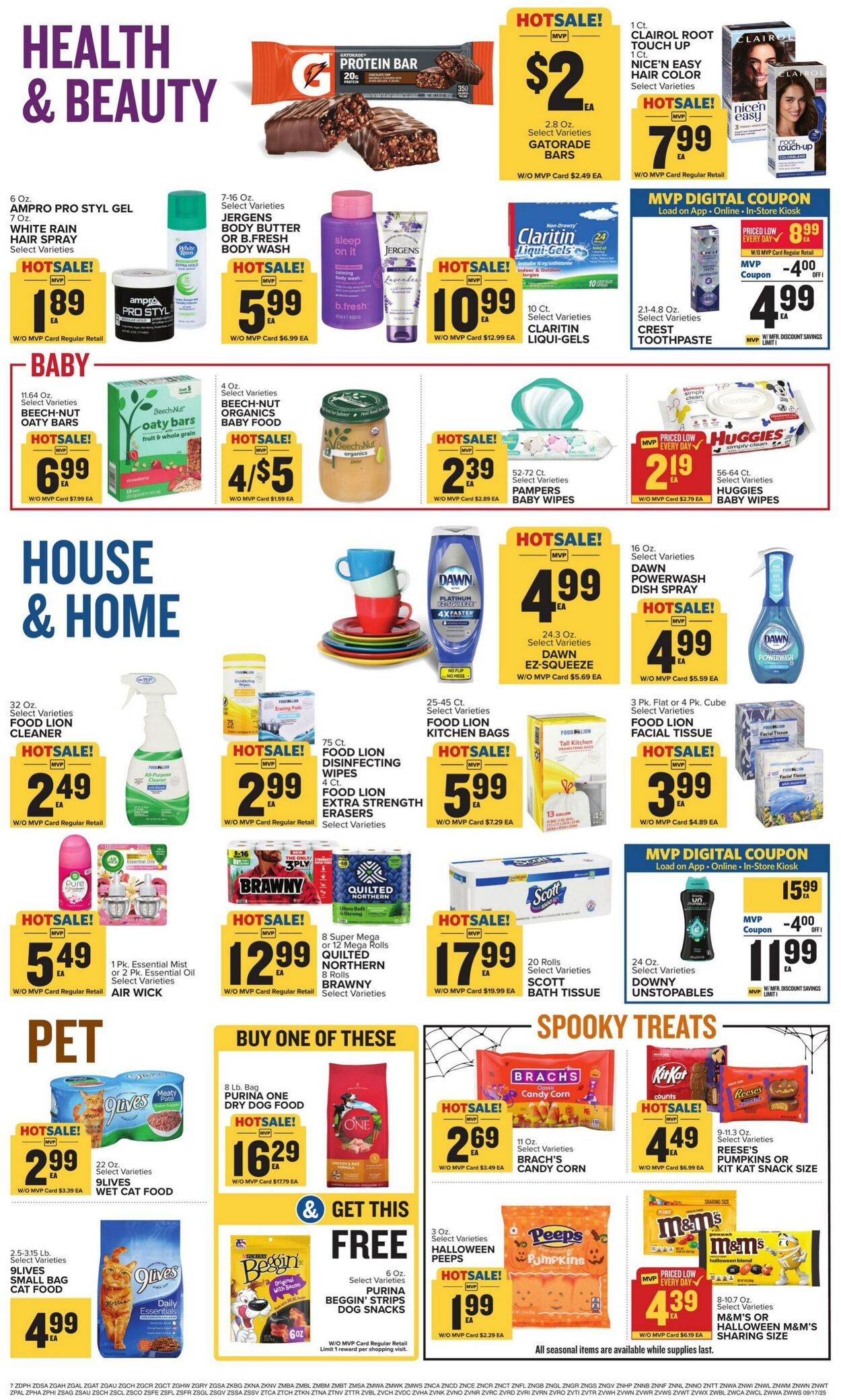 Catalogue Food Lion from 09/17/2025