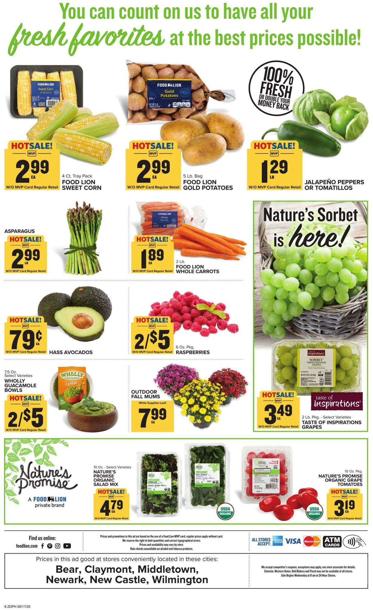 Catalogue Food Lion from 09/17/2025