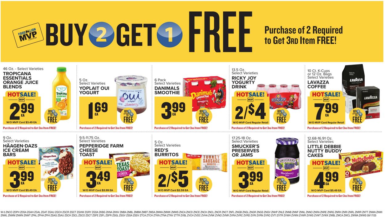 Catalogue Food Lion from 09/17/2025
