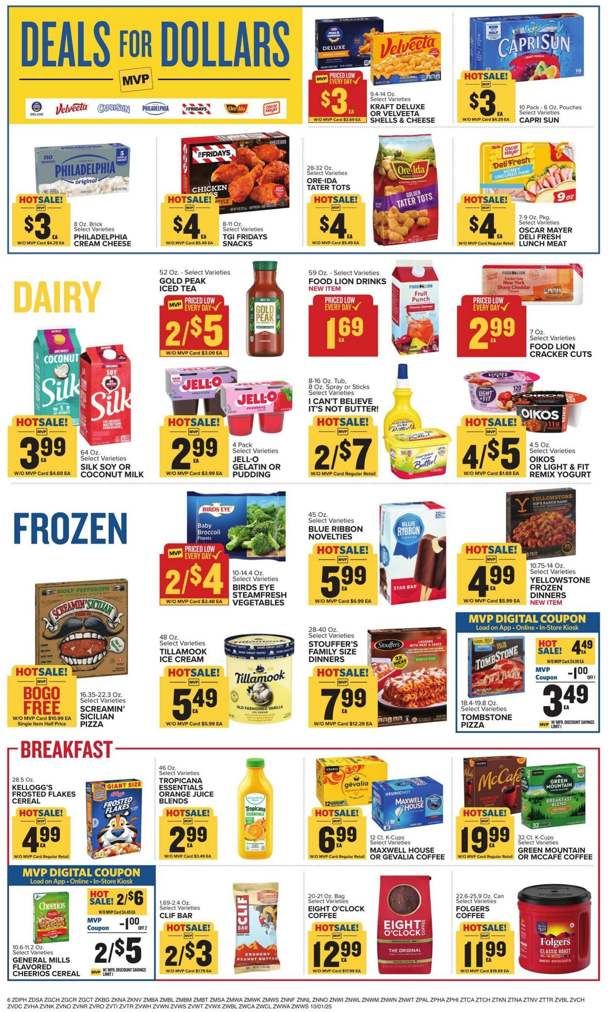Catalogue Food Lion from 10/01/2025