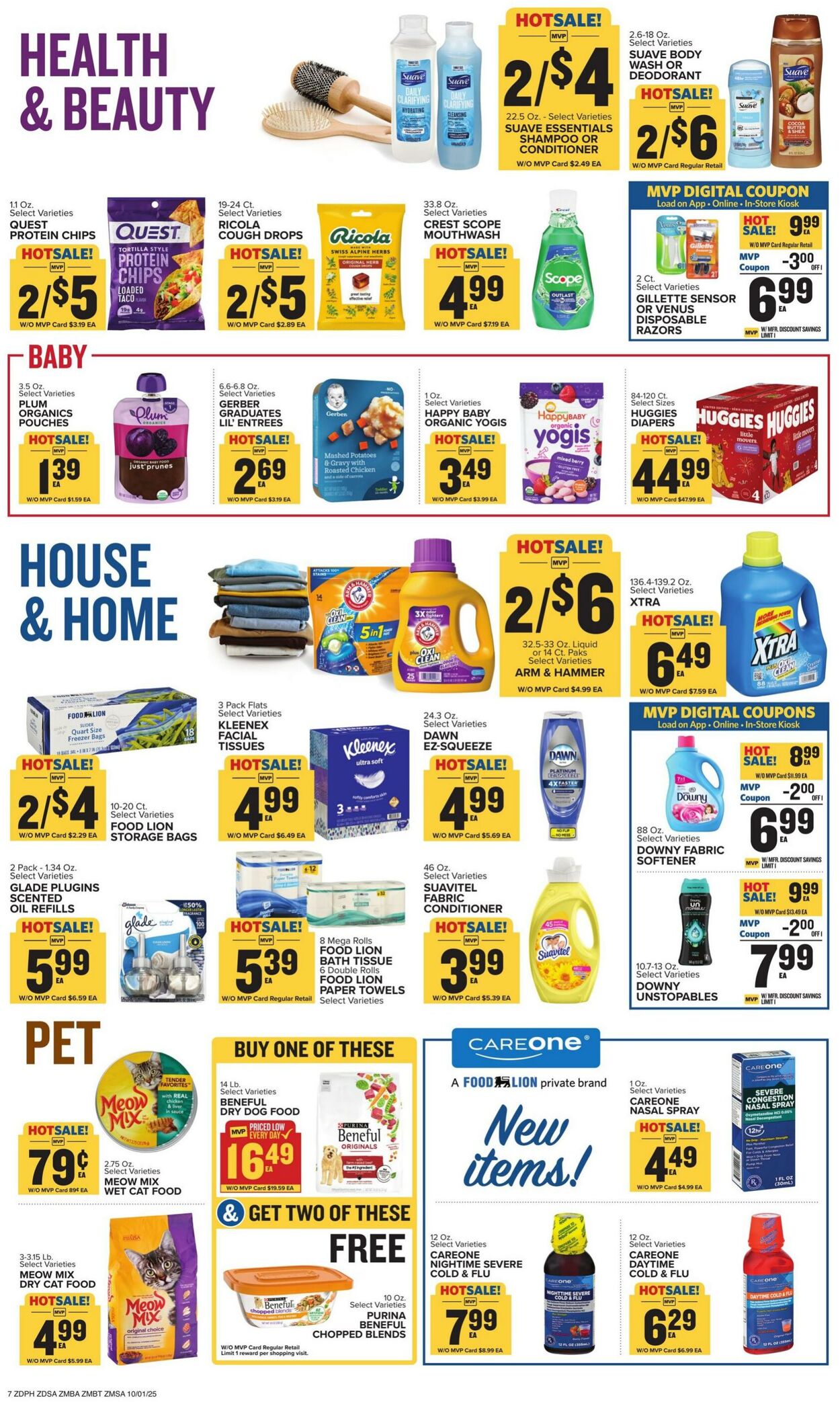 Catalogue Food Lion from 10/01/2025