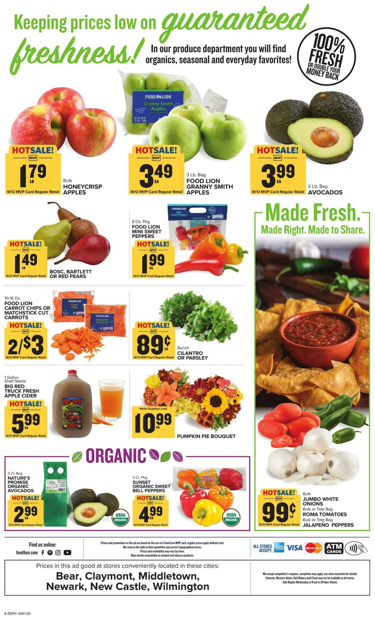 Catalogue Food Lion from 10/01/2025