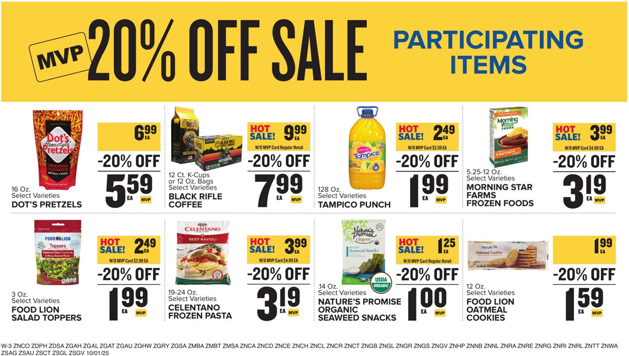 Catalogue Food Lion from 10/01/2025