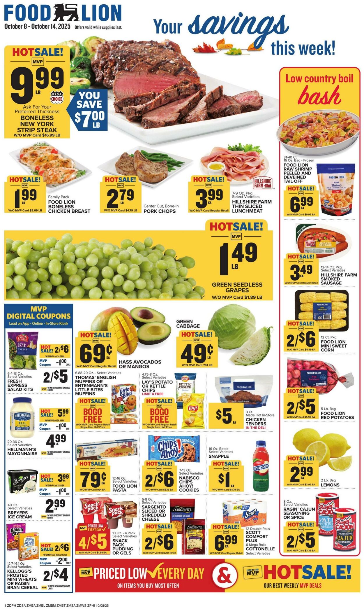 Catalogue Food Lion from 10/08/2025