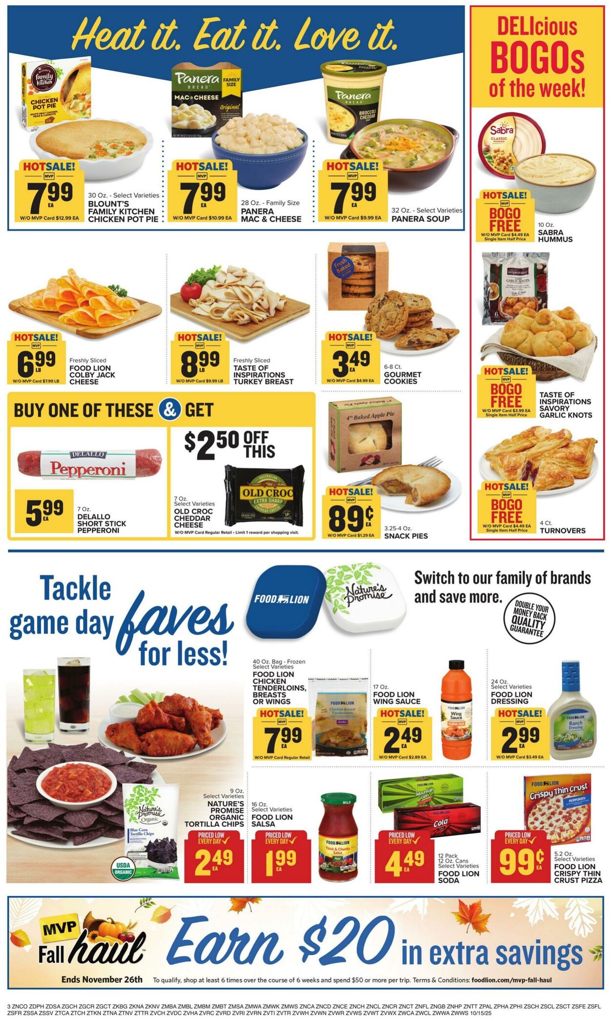 Catalogue Food Lion from 10/15/2025