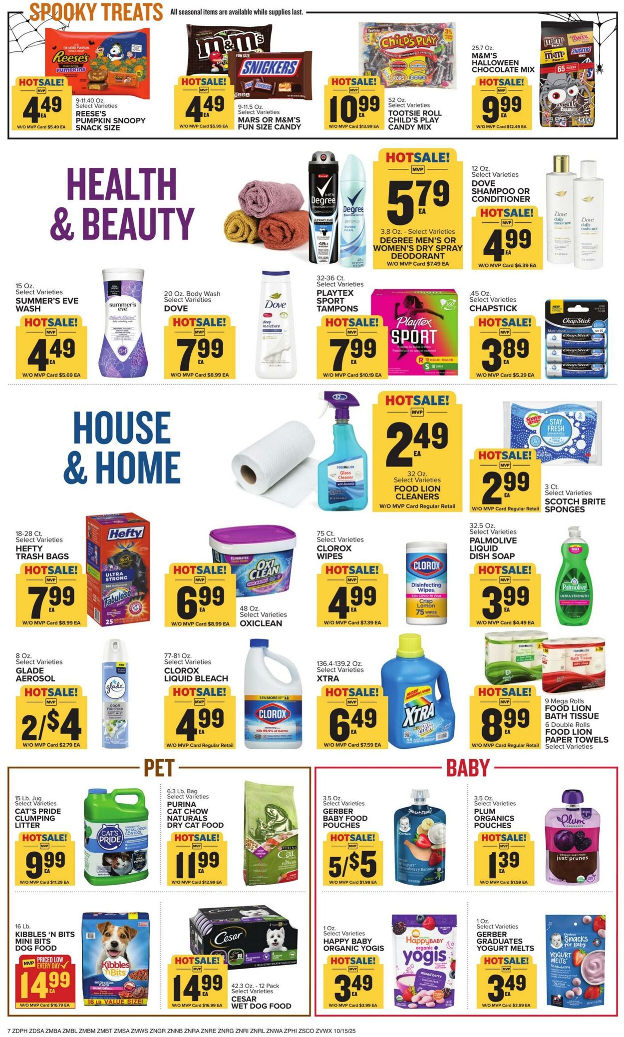 Catalogue Food Lion from 10/15/2025