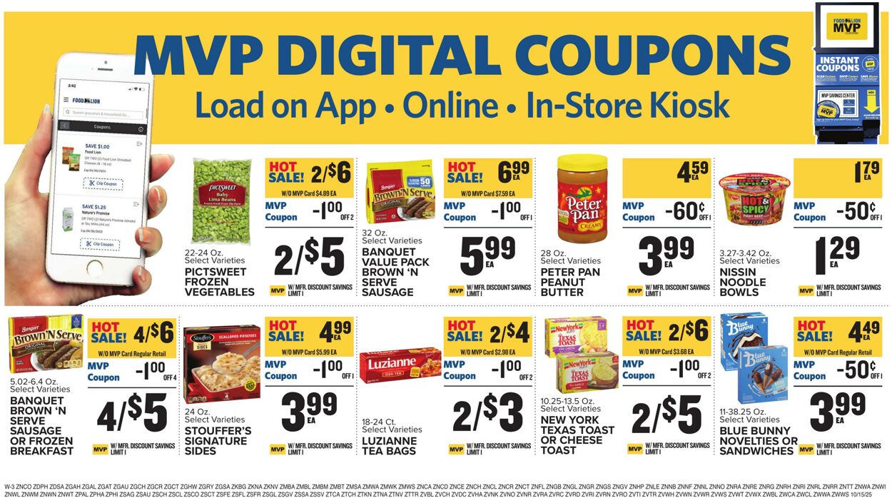 Catalogue Food Lion from 10/15/2025