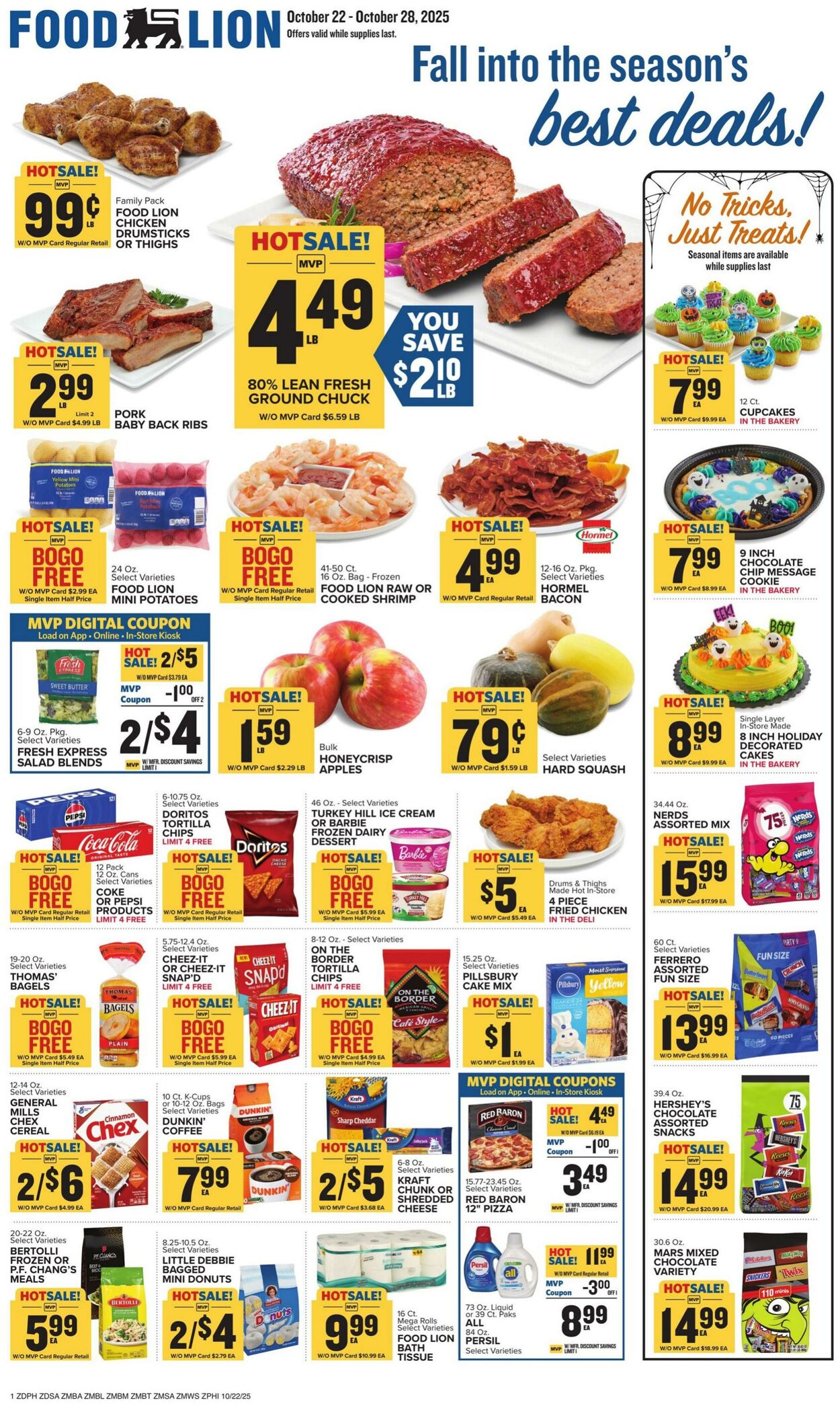 Catalogue Food Lion from 10/22/2025