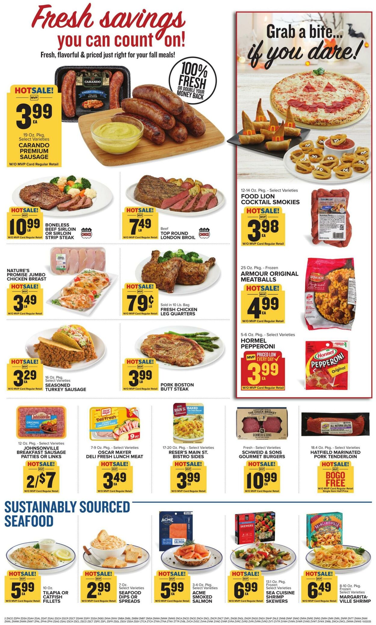 Catalogue Food Lion from 10/22/2025