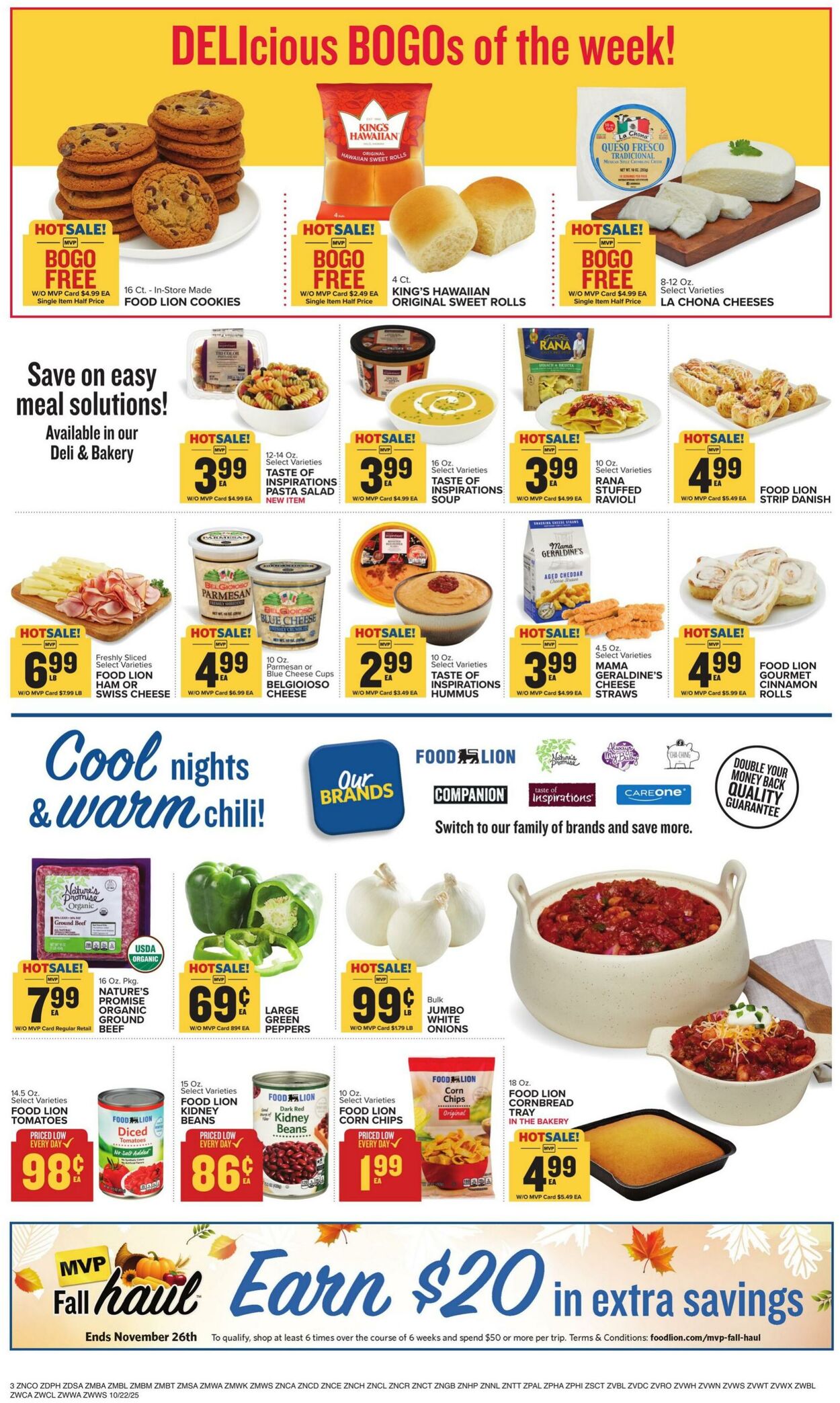 Catalogue Food Lion from 10/22/2025