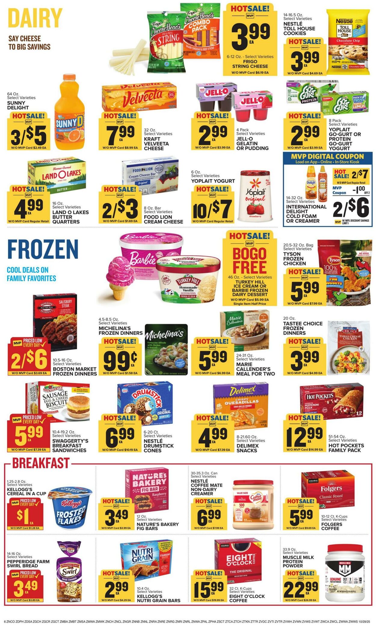 Catalogue Food Lion from 10/29/2025