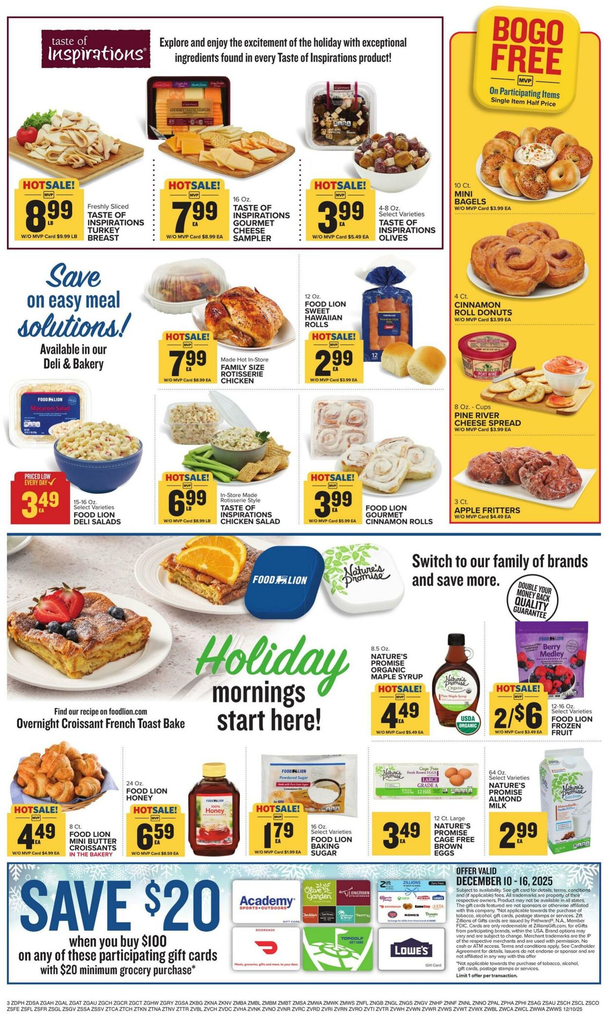 Catalogue Food Lion from 12/10/2025