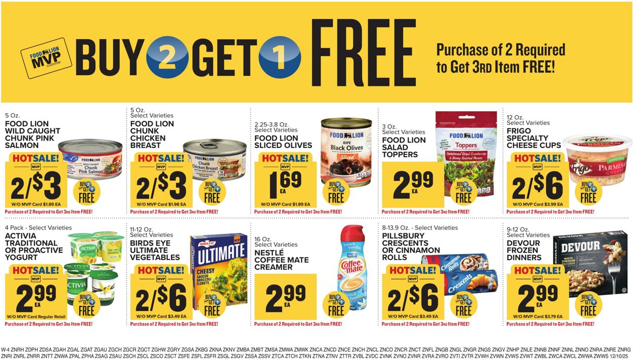 Catalogue Food Lion from 12/10/2025