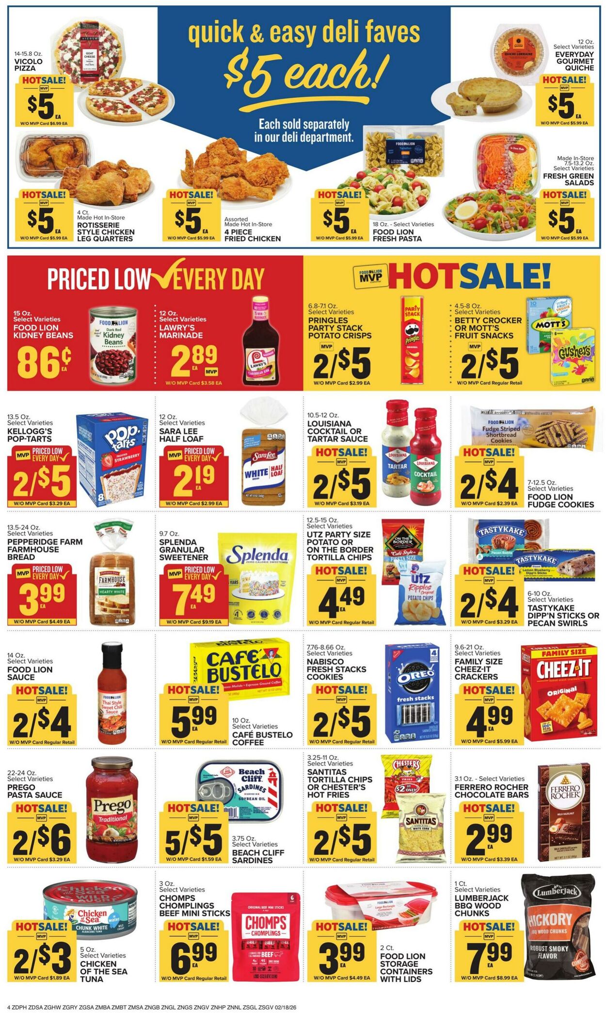 Catalogue Food Lion from 02/18/2026