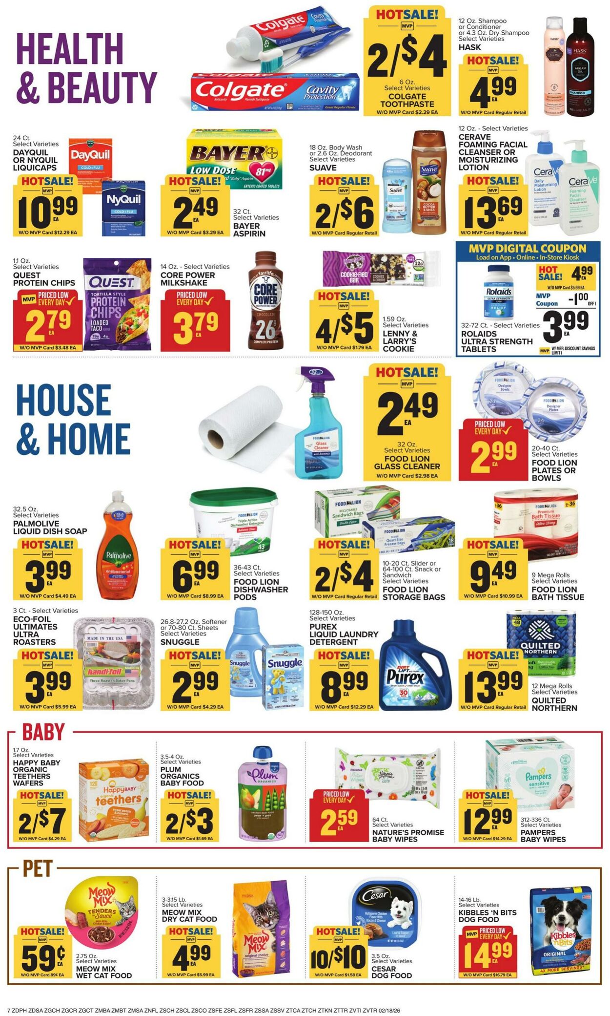 Catalogue Food Lion from 02/18/2026