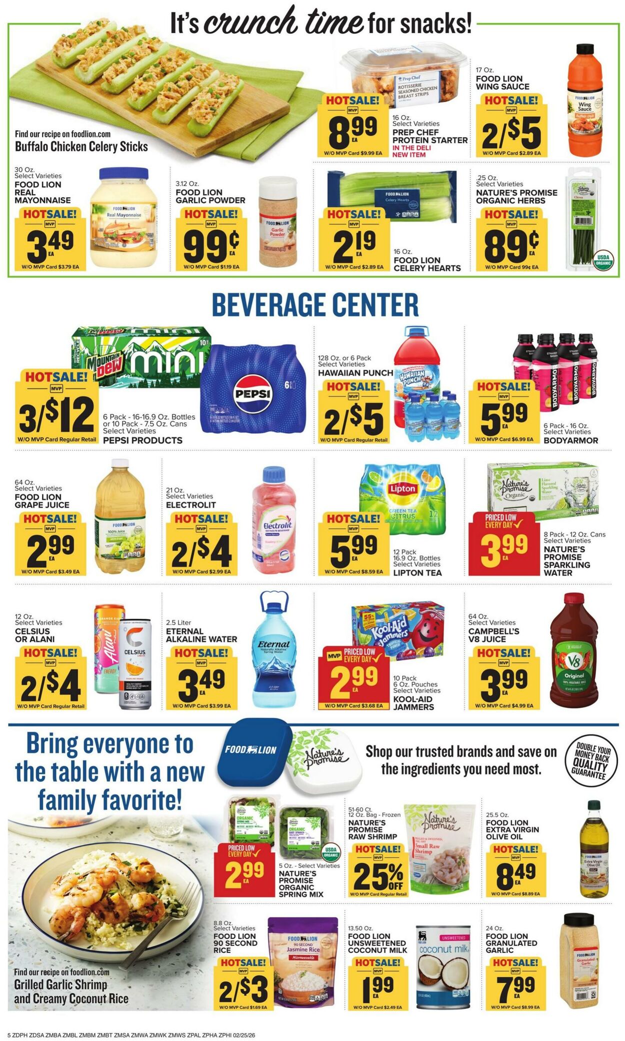 Catalogue Food Lion from 02/25/2026
