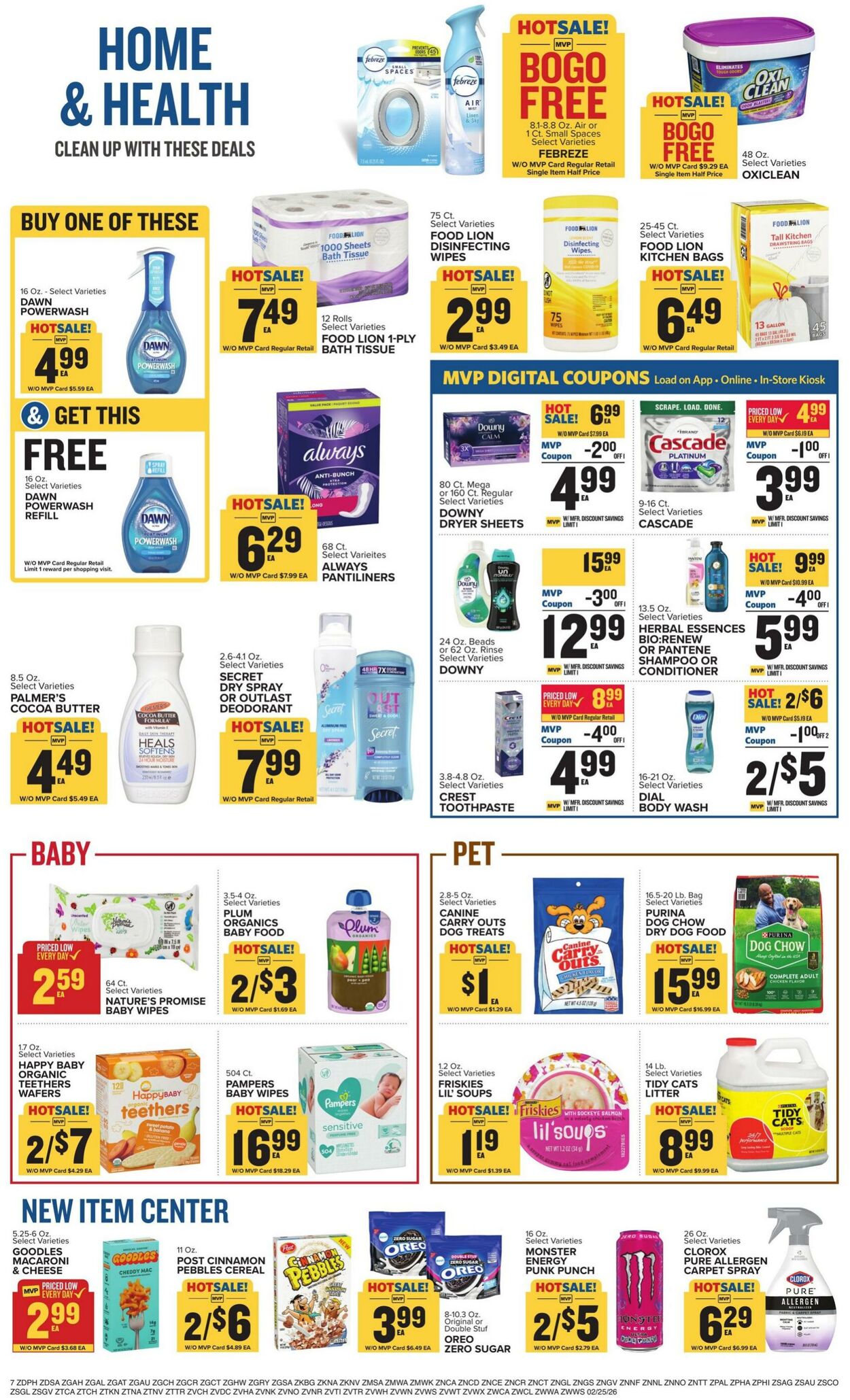 Catalogue Food Lion from 02/25/2026