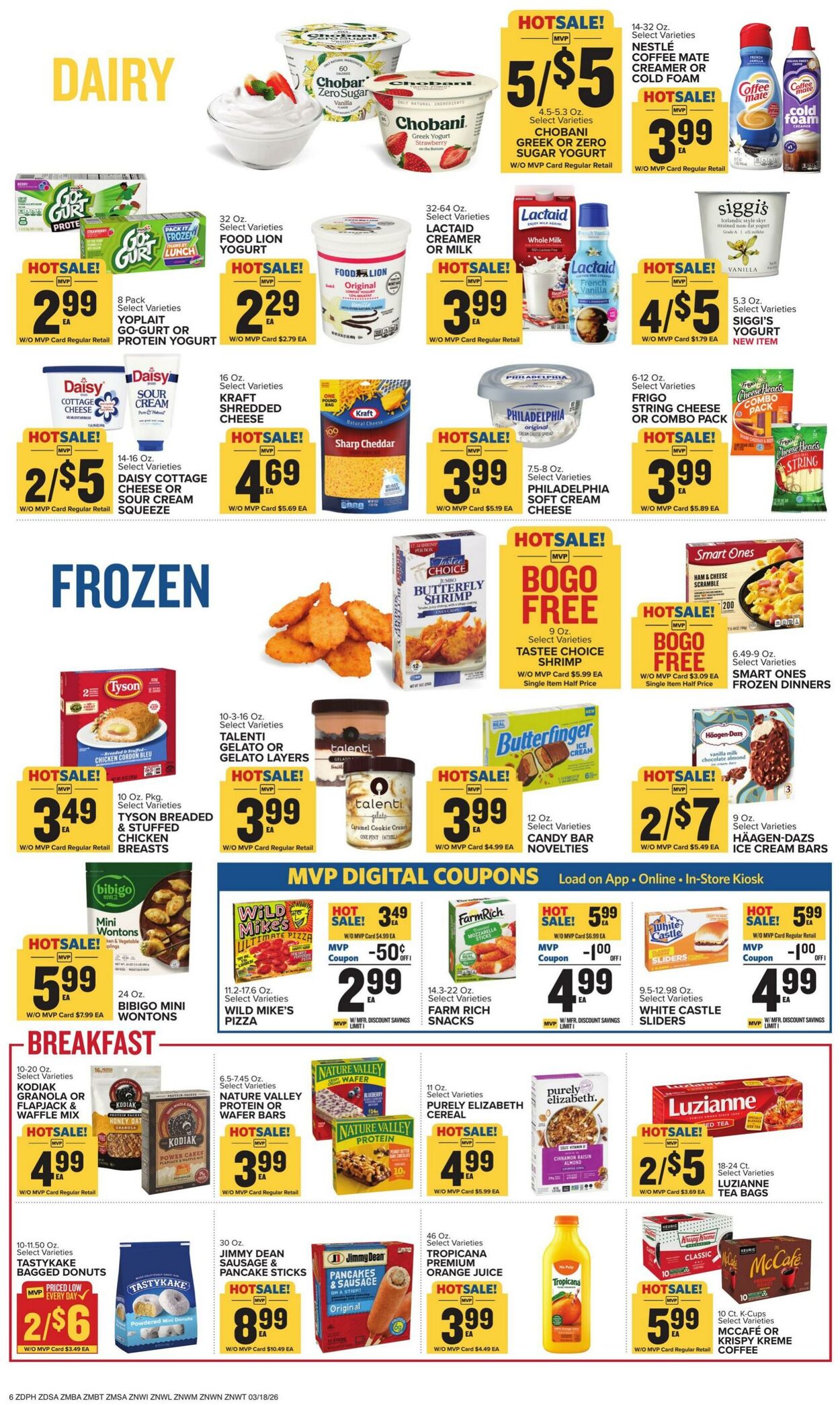 Catalogue Food Lion from 03/18/2026