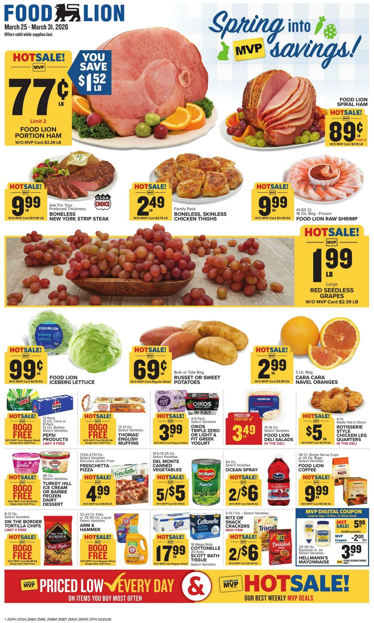 Catalogue Food Lion from 03/25/2026