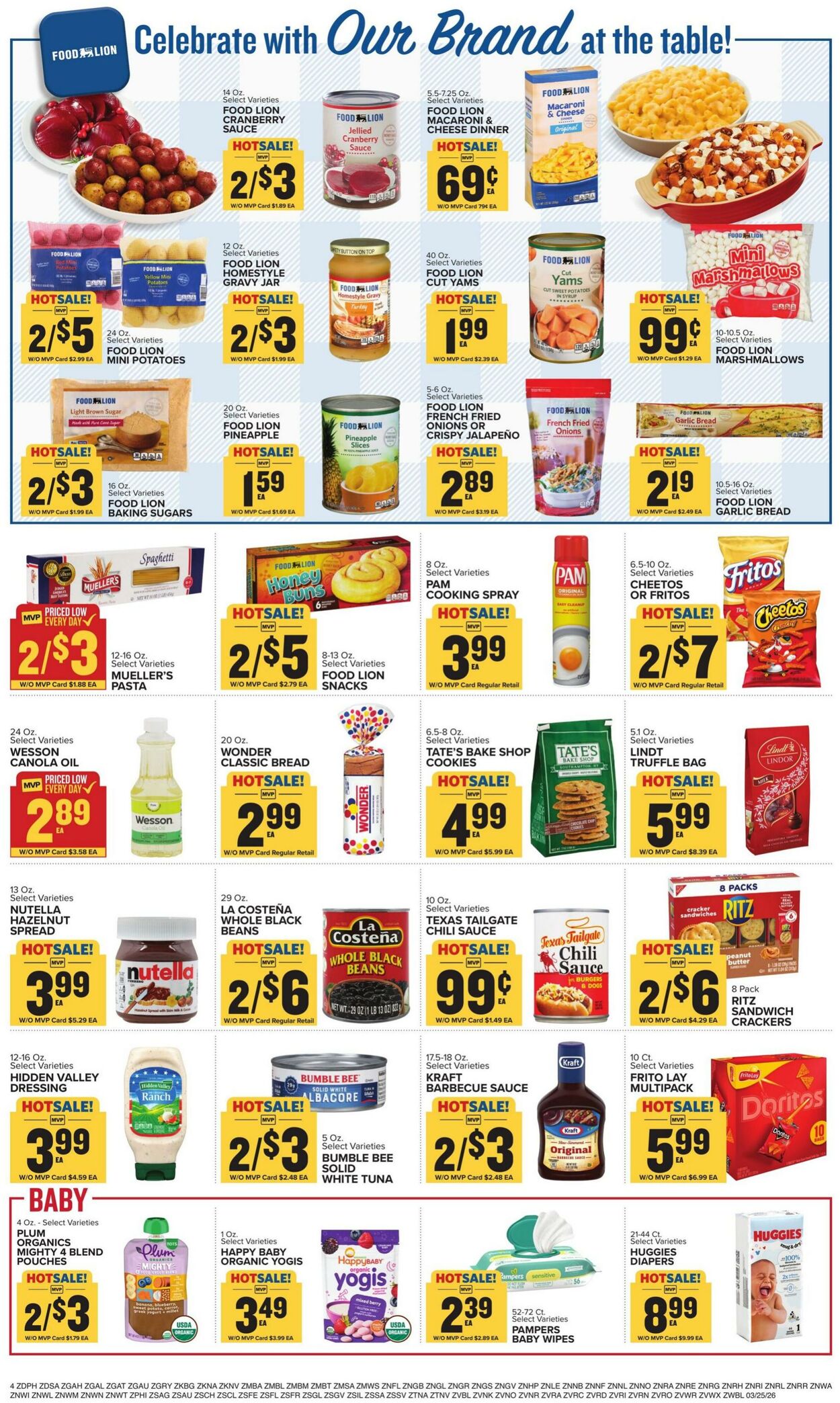Catalogue Food Lion from 03/25/2026
