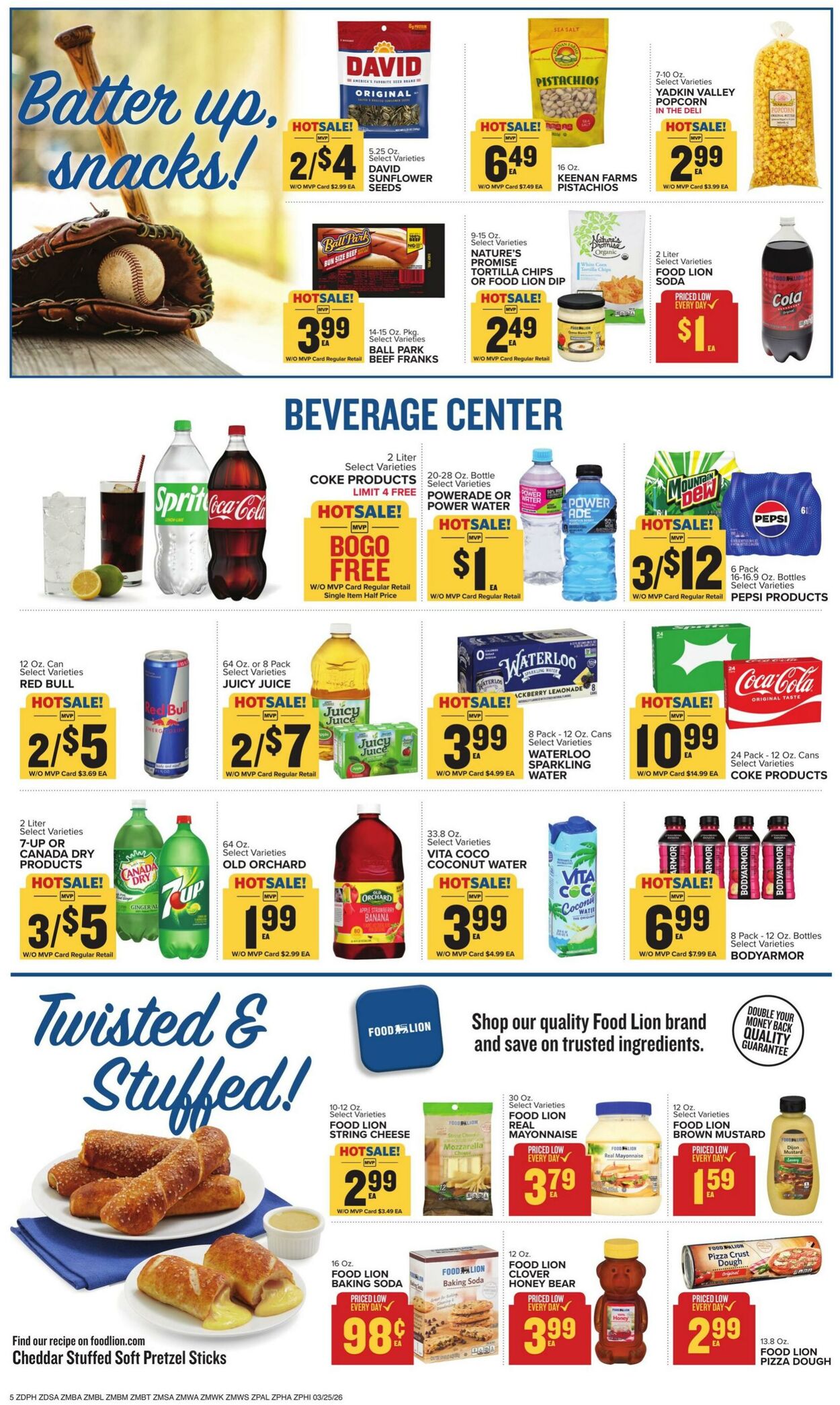 Catalogue Food Lion from 03/25/2026