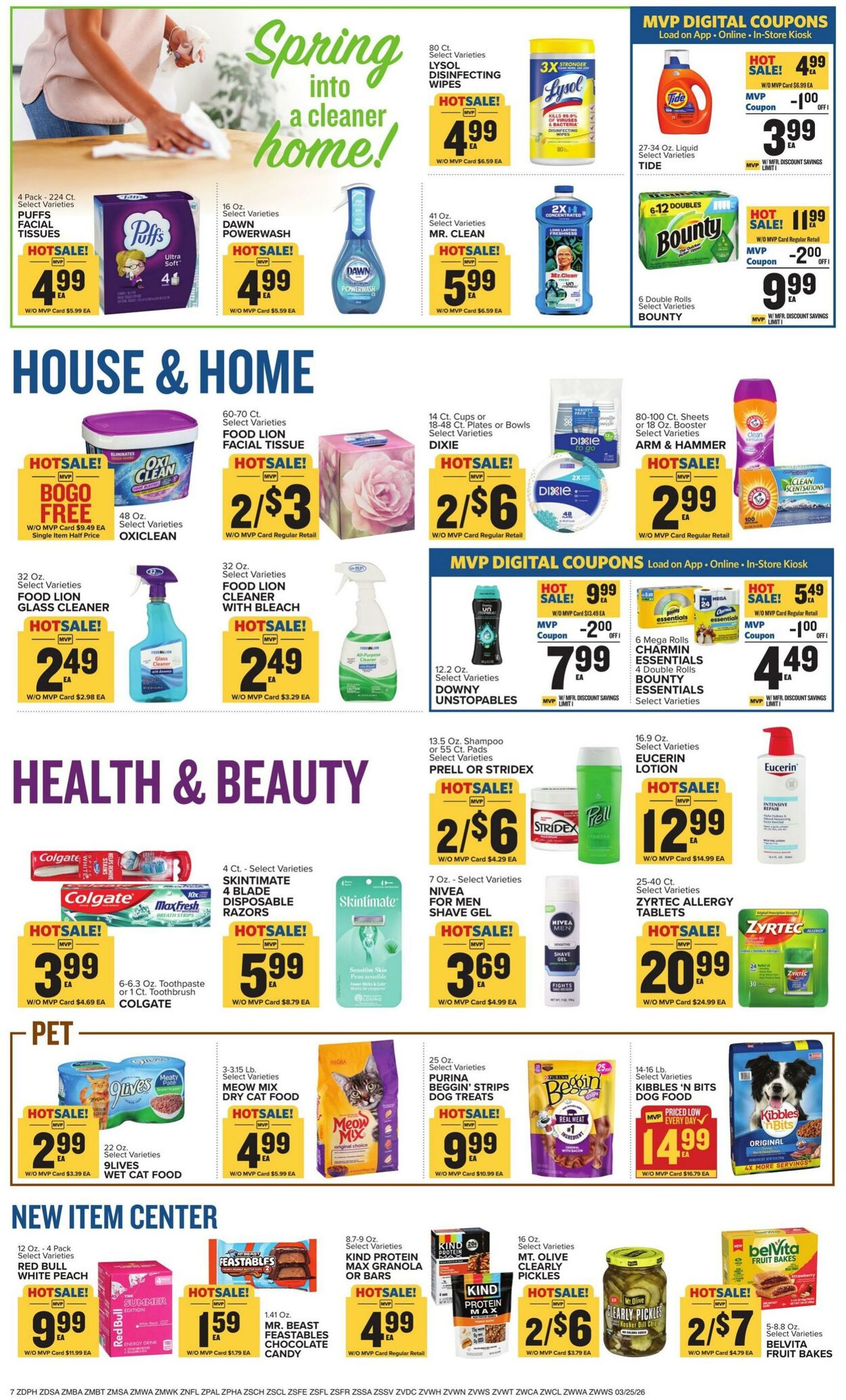 Catalogue Food Lion from 03/25/2026
