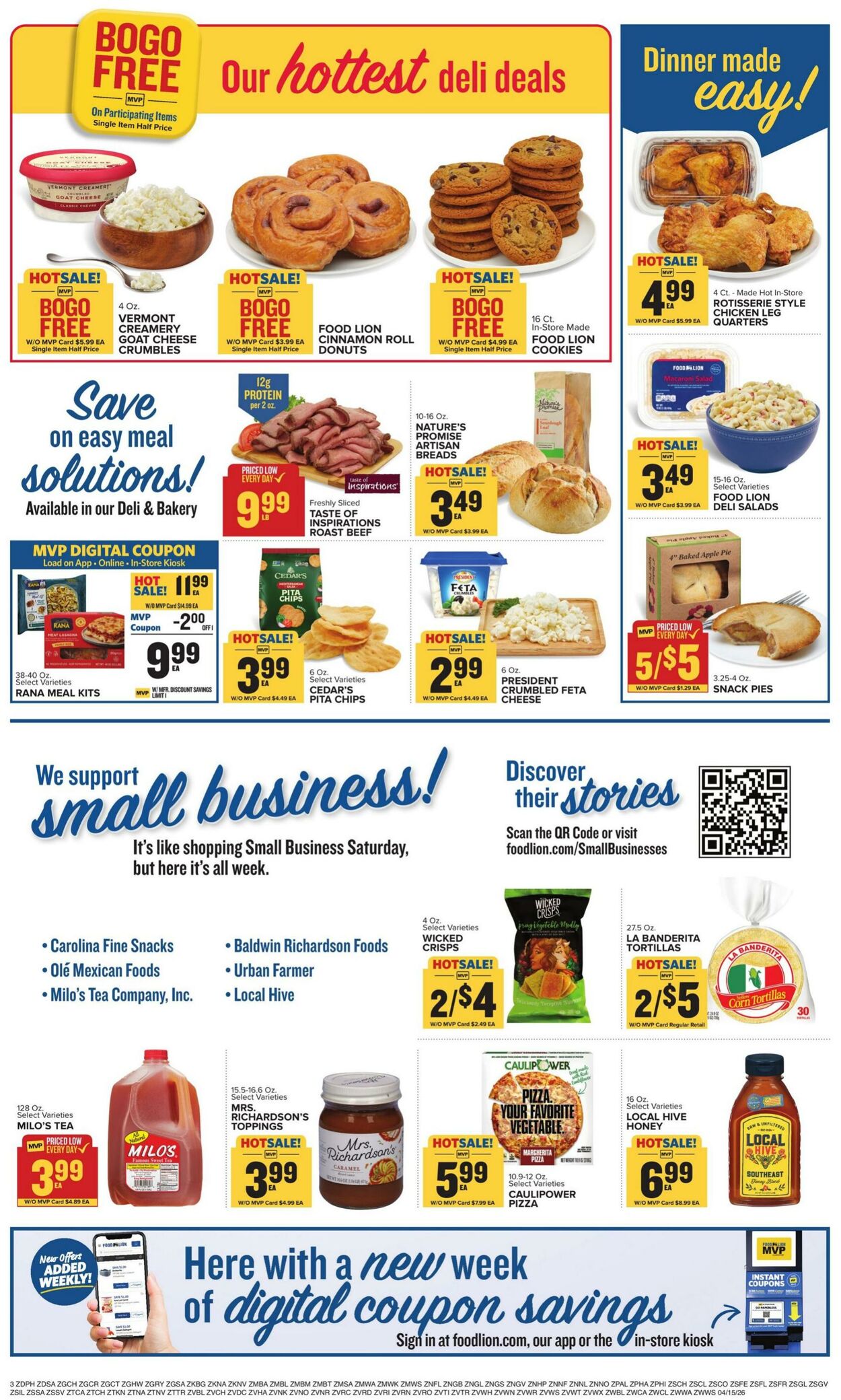 Catalogue Food Lion from 04/15/2026