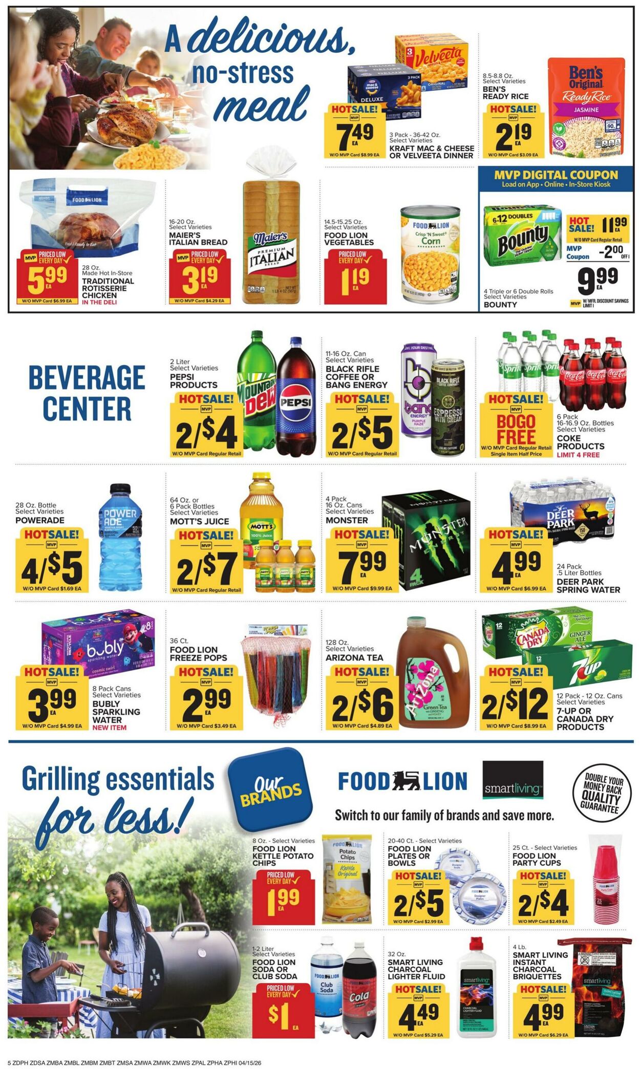 Catalogue Food Lion from 04/15/2026
