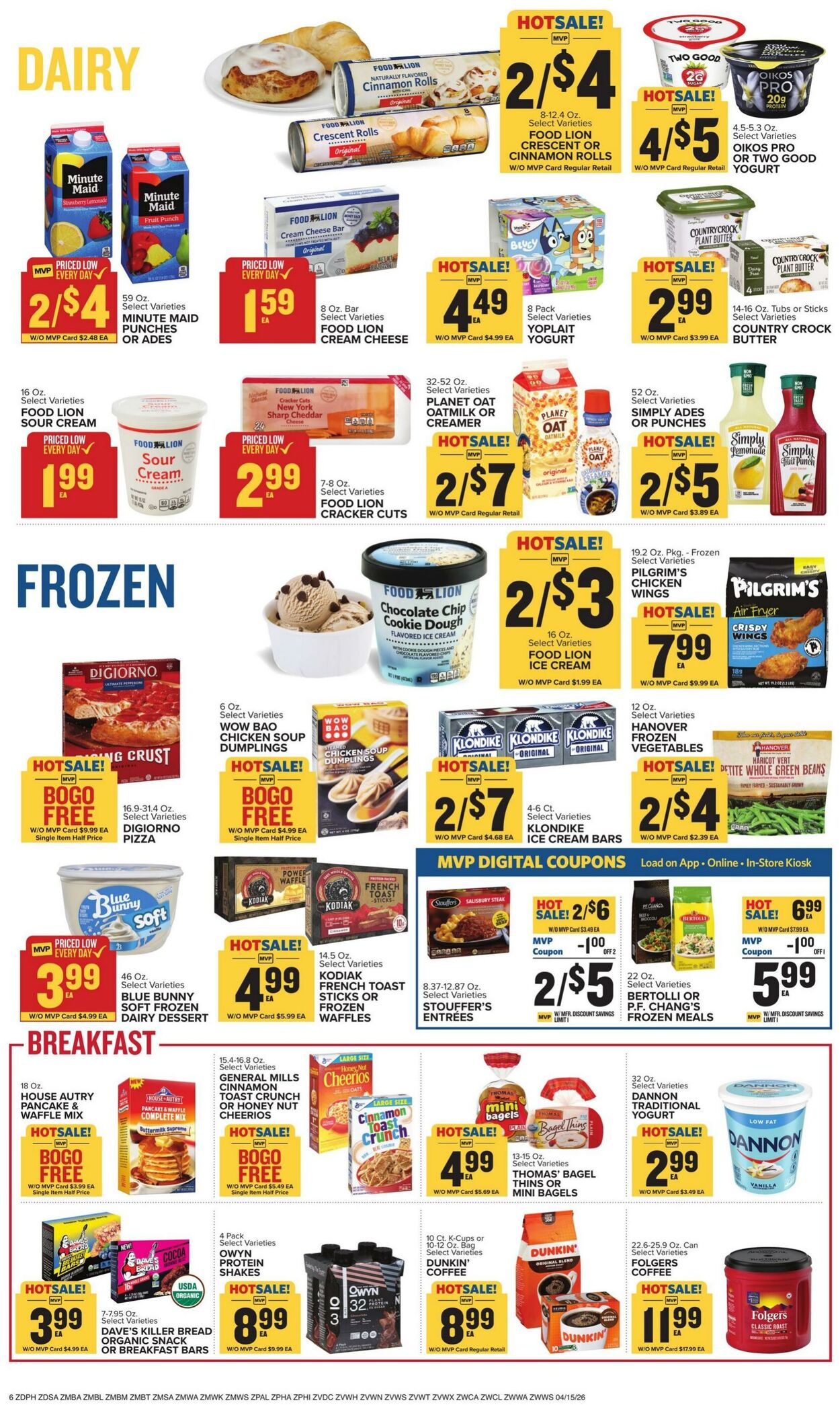 Catalogue Food Lion from 04/15/2026