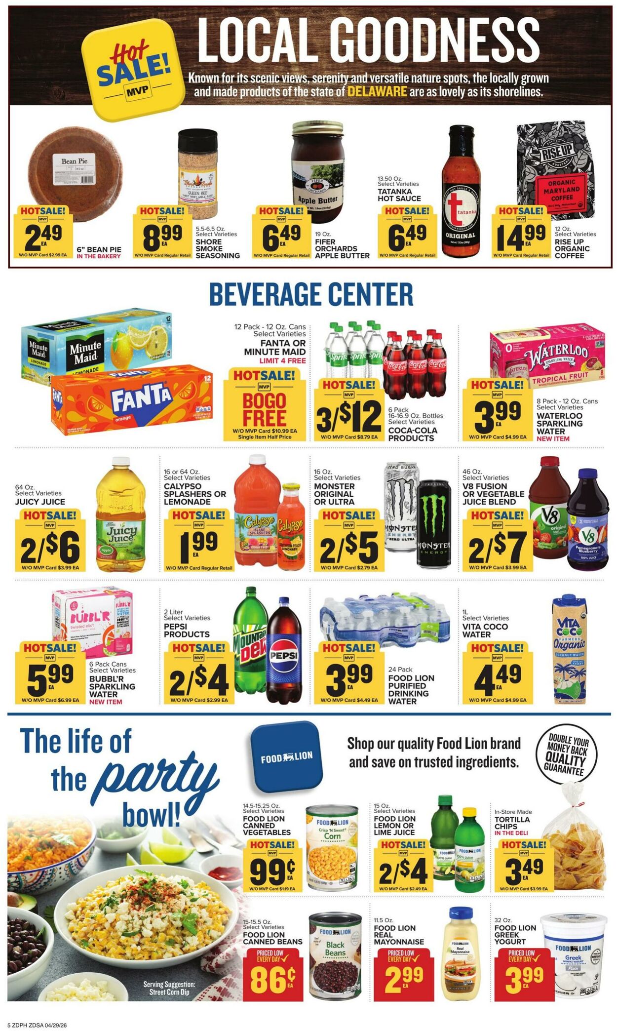 Catalogue Food Lion from 04/29/2026