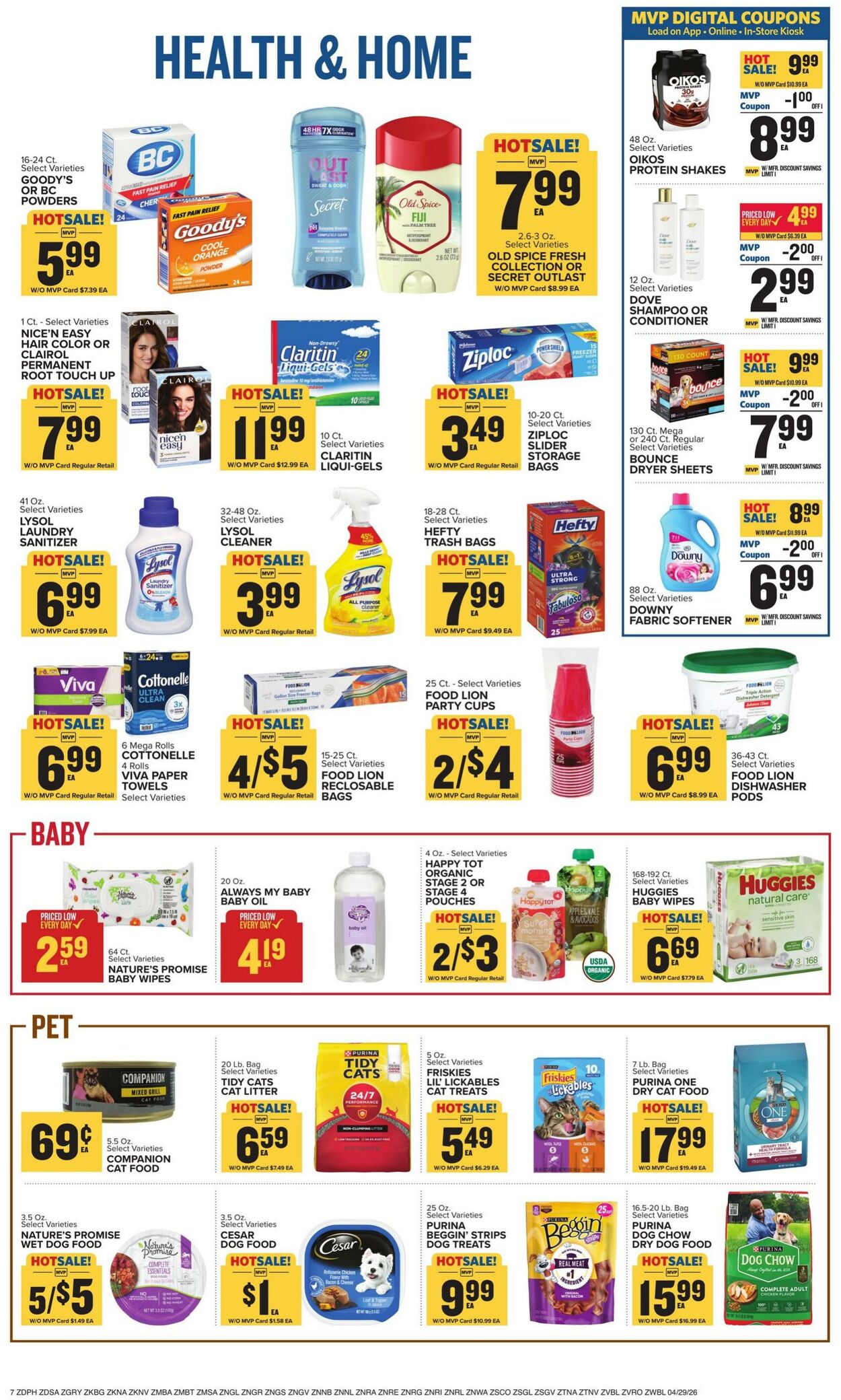 Catalogue Food Lion from 04/29/2026