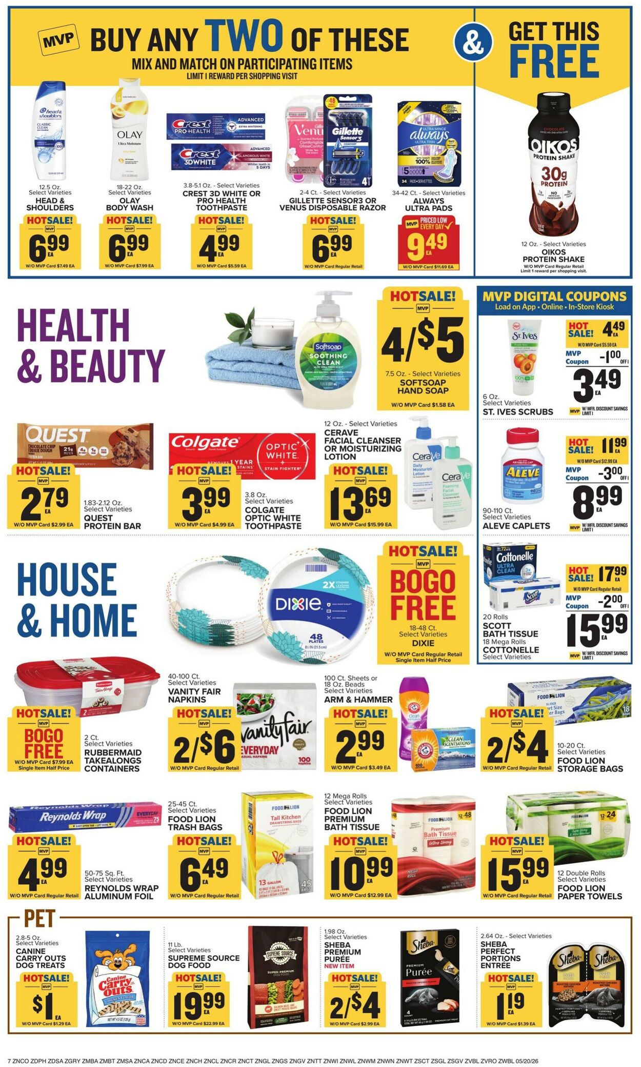 Catalogue Food Lion from 05/20/2026