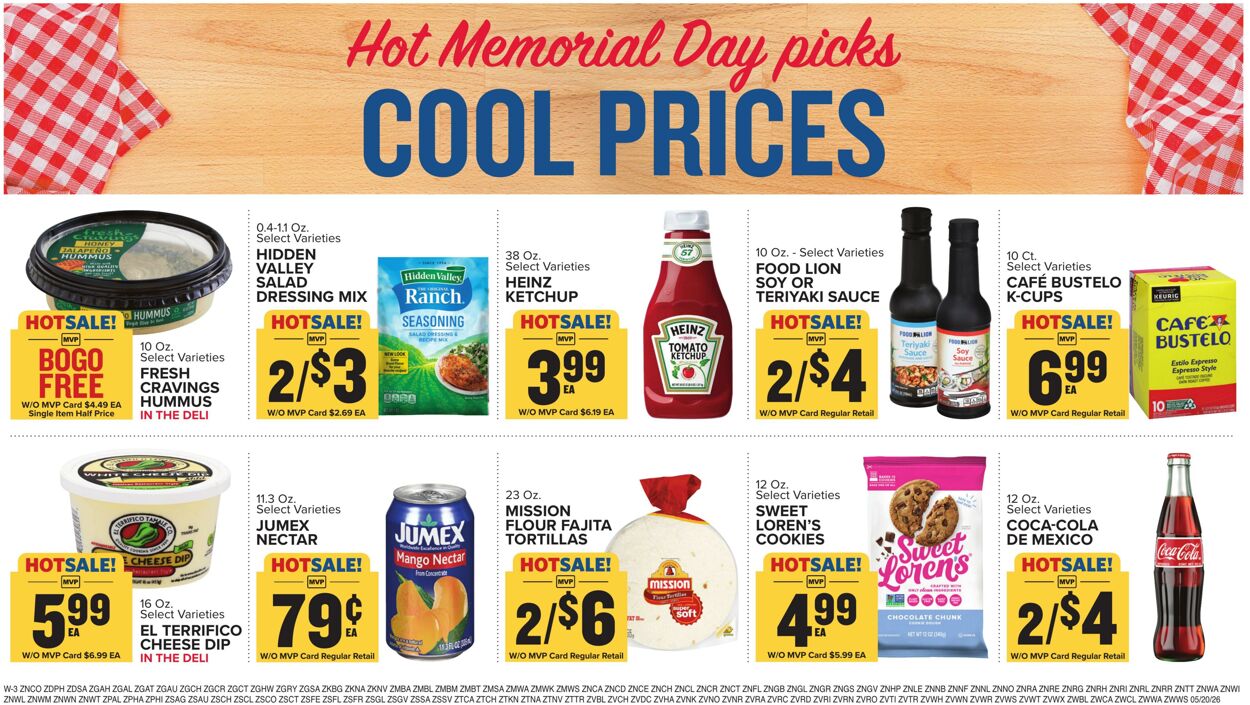 Catalogue Food Lion from 05/20/2026