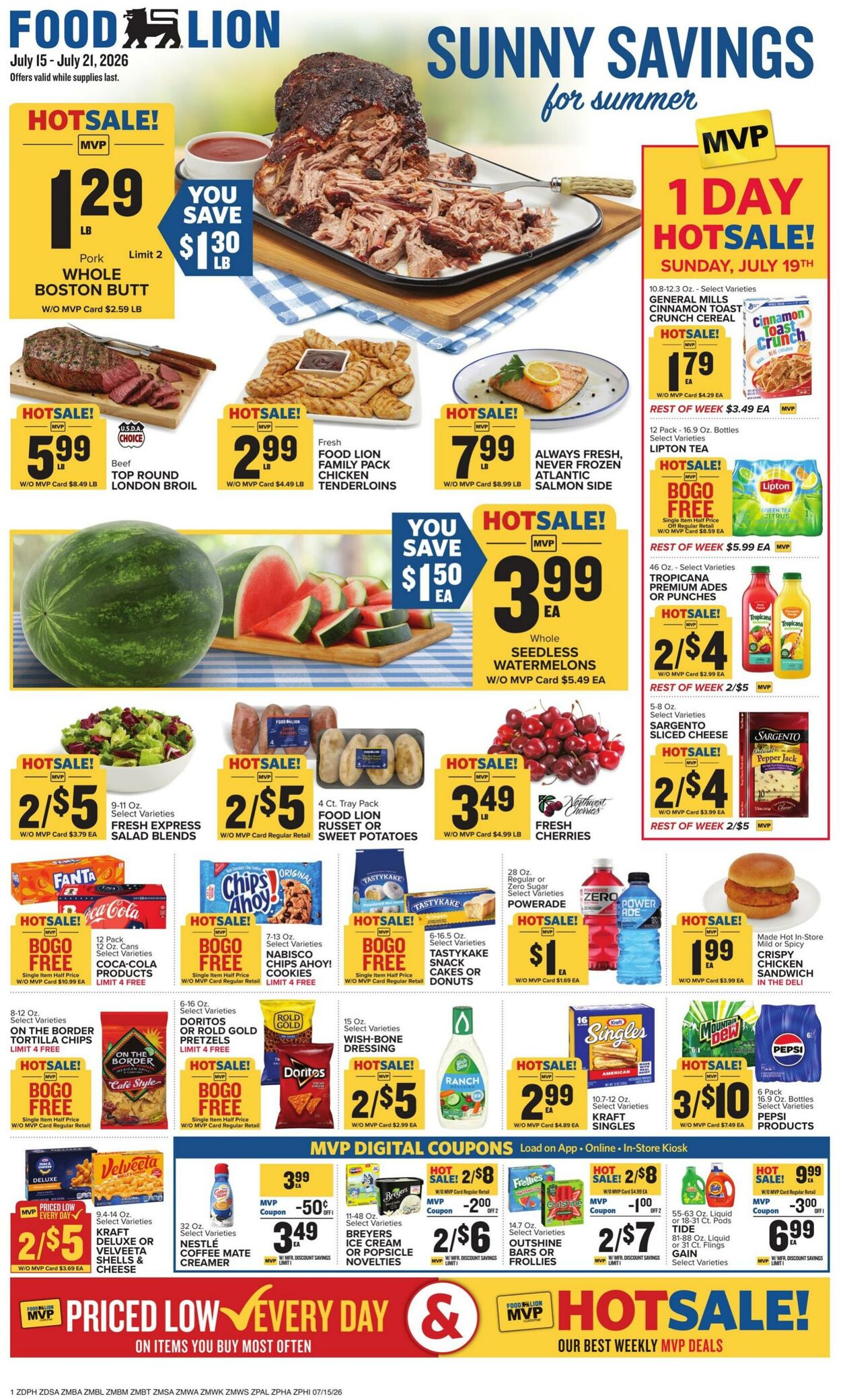 Catalogue Food Lion from 07/15/2026
