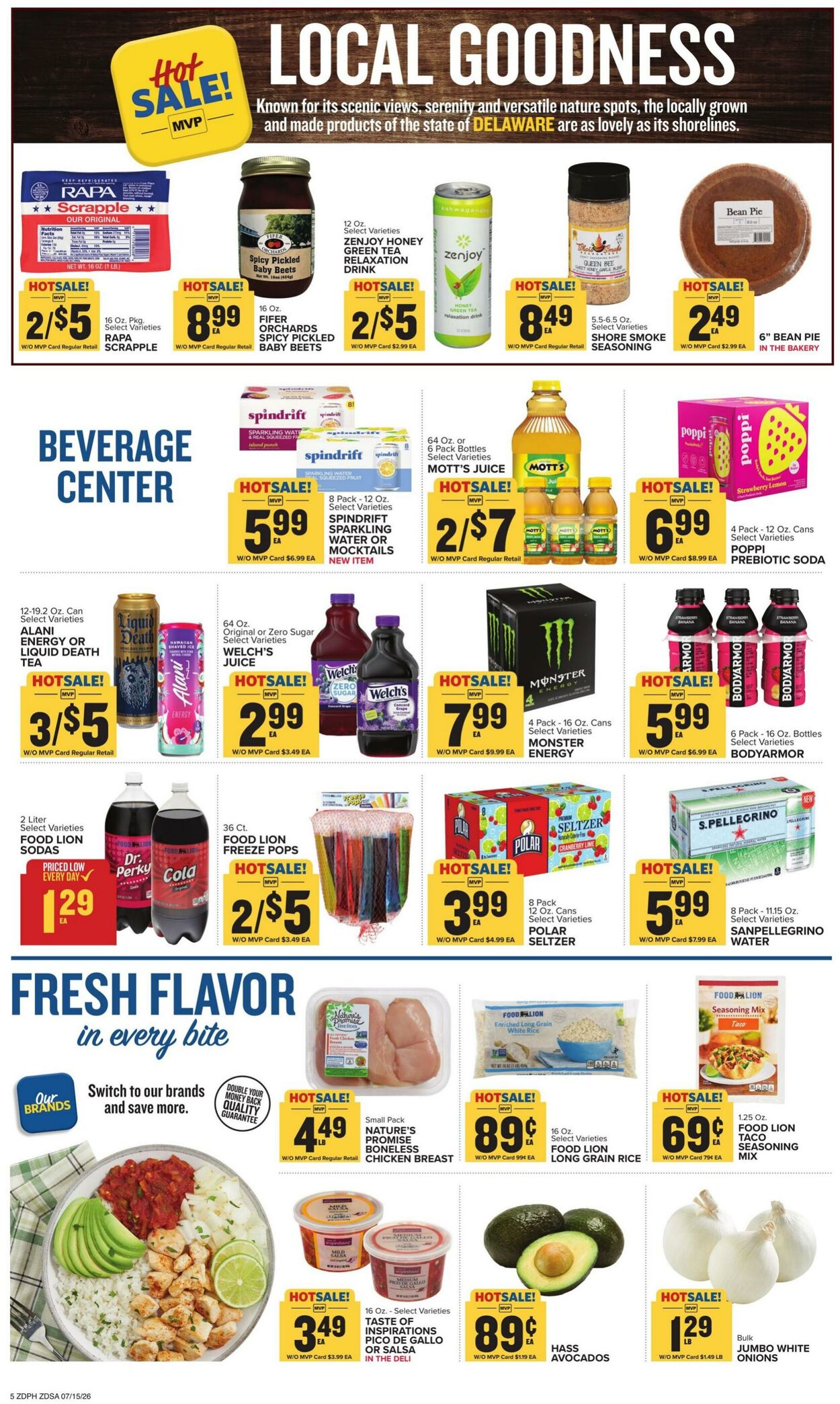 Catalogue Food Lion from 07/15/2026