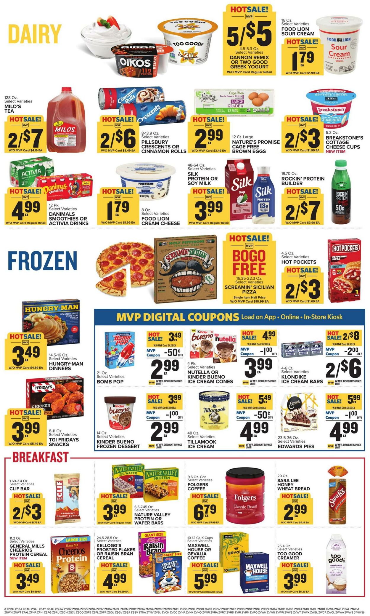 Catalogue Food Lion from 07/15/2026