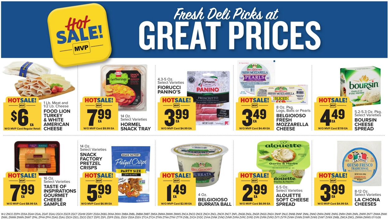 Catalogue Food Lion from 07/15/2026